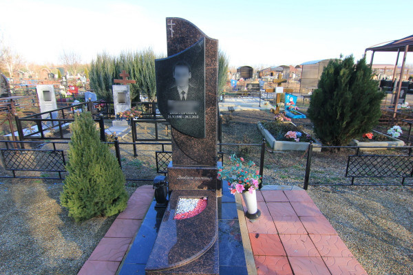 фото одинарных памятников